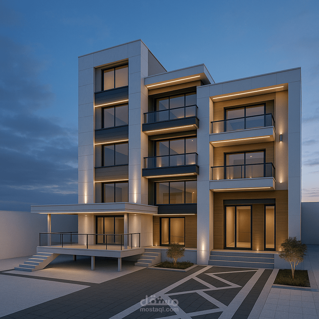 تصميم واجهه مودرن