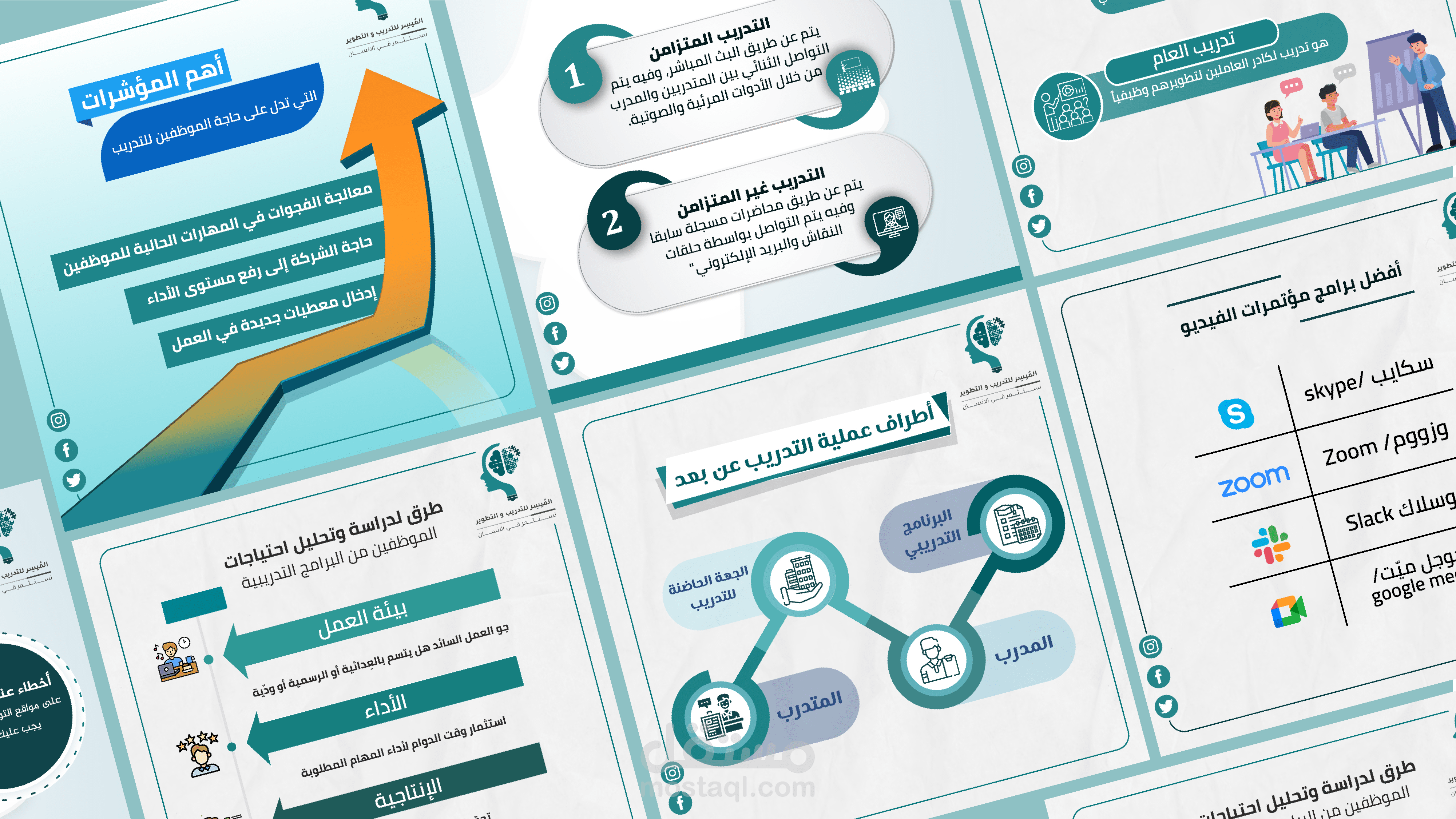 تصميمات مواقع التواصل الاجتماعي ، لصالح شركة الميسر
