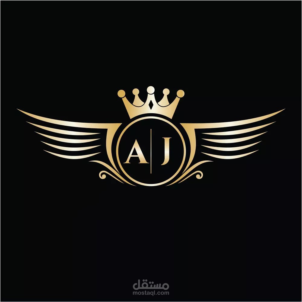 logo for aj company