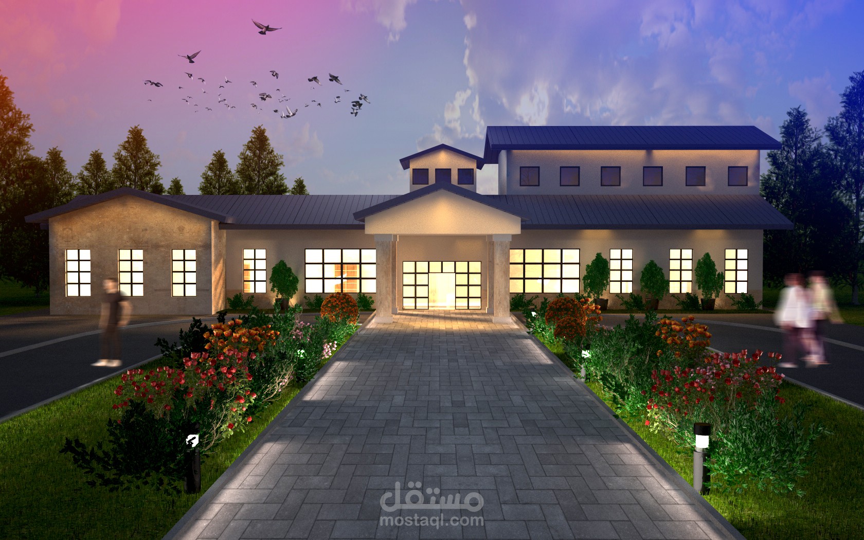 واجهة فيلا مودرن