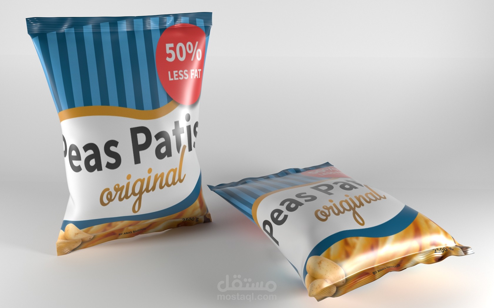 تصميم مغلفات الطعام