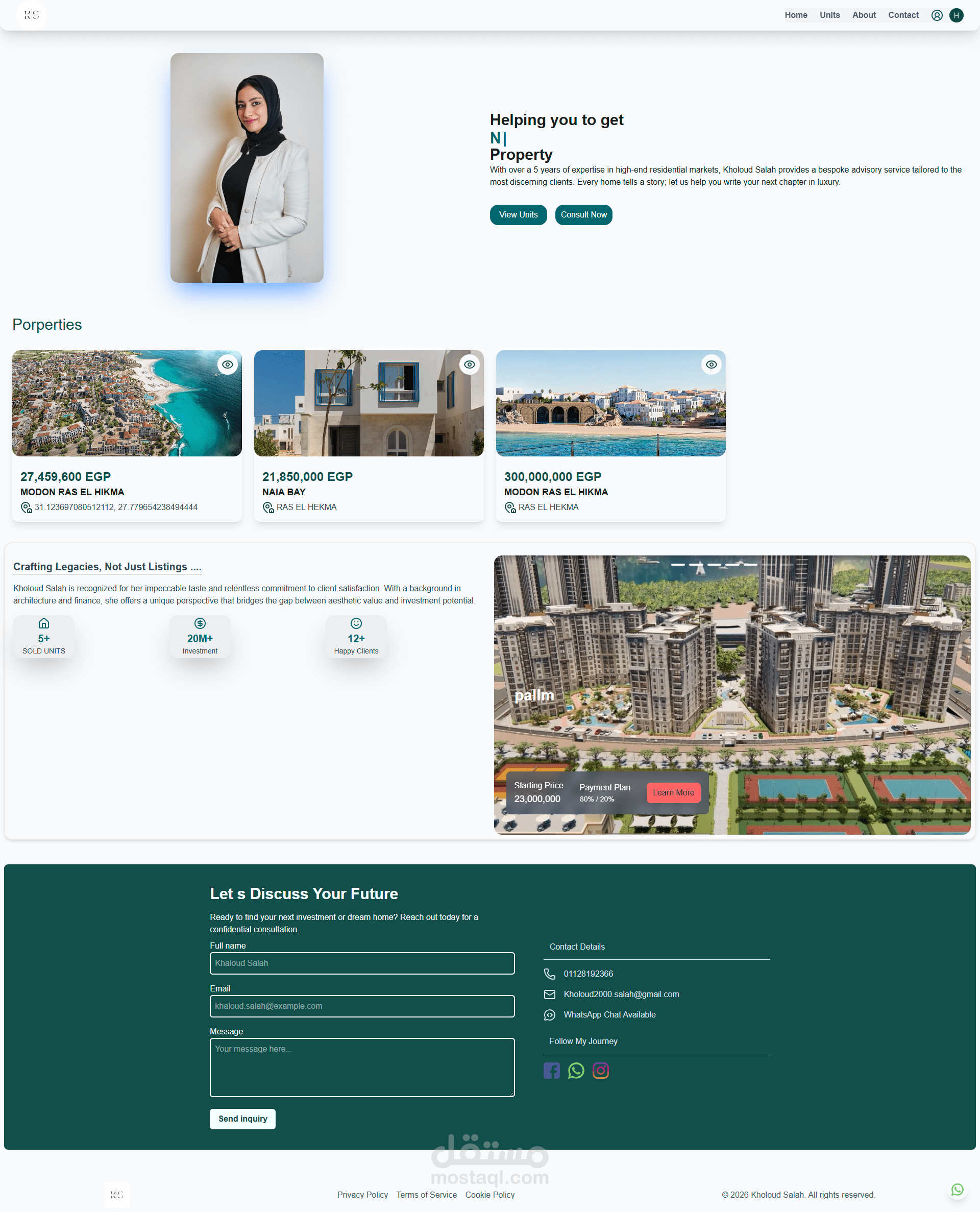Real Estate Platform — Full Product Build
