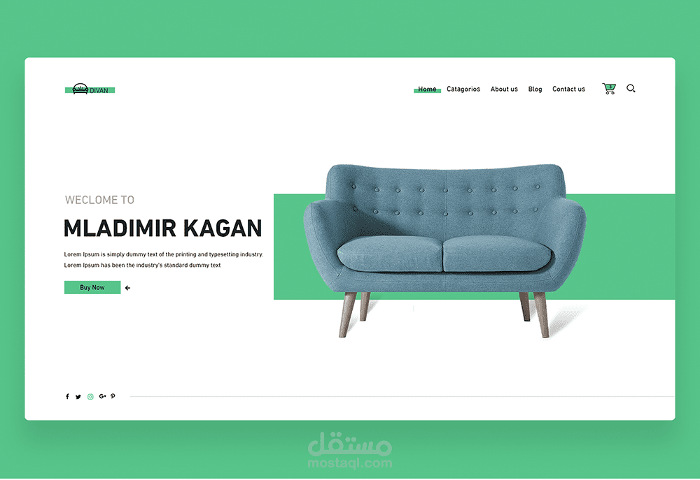 UI/UX DIVAN Site