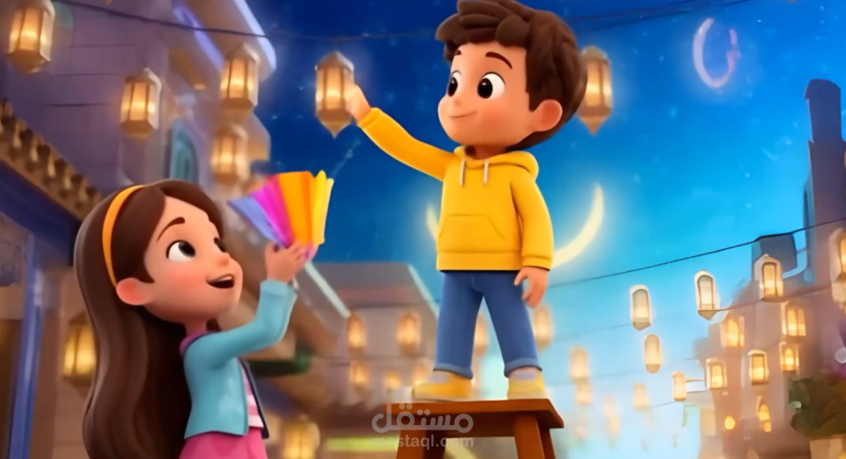 فيديو تهنئة لرمضان لبراند شنط هاند ميد