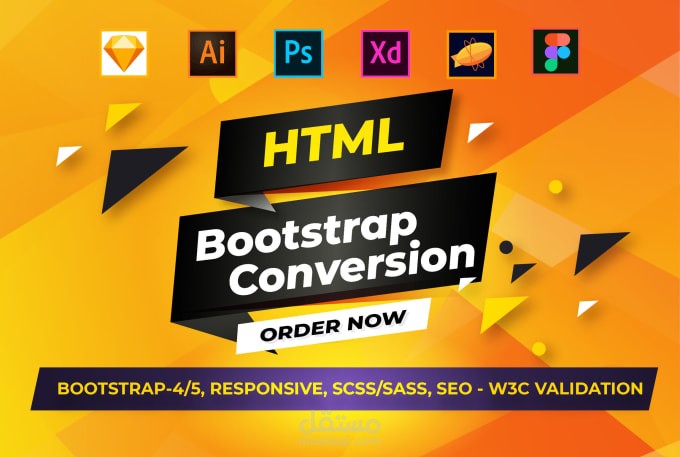 تحويل مشروع Figma الى HTML5 و CSS3 و Java-Script