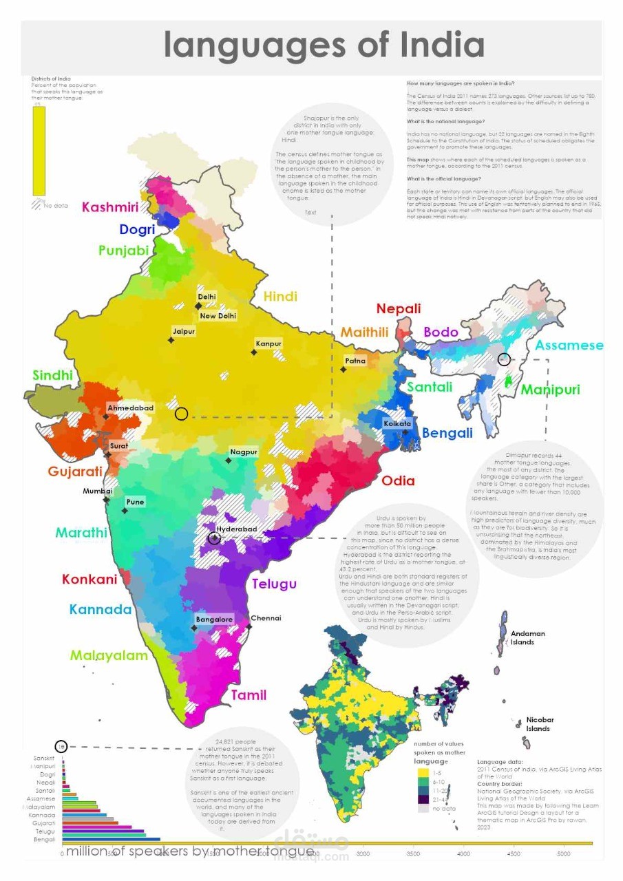 creating a layout by ArcGIS pro for specific areas