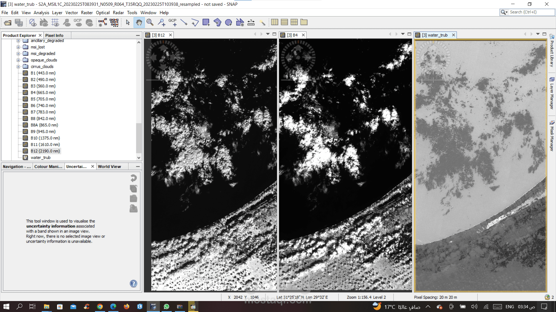 remote sensing analysis