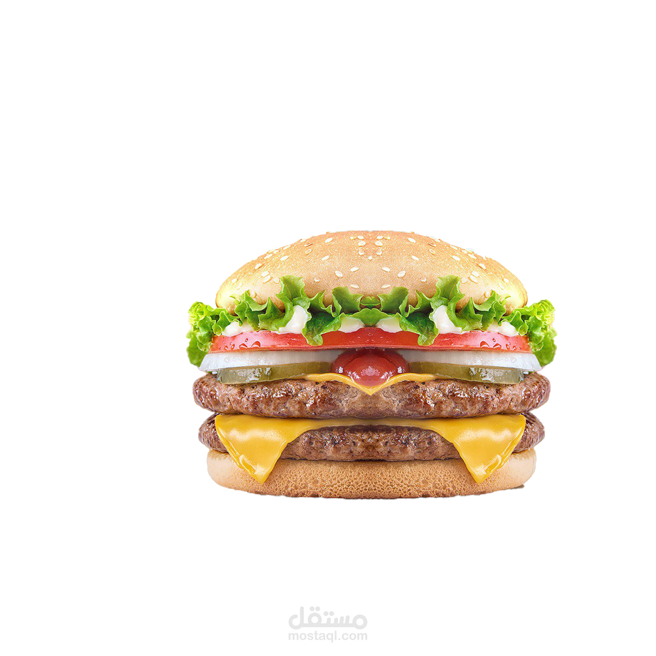 إعلان لمطعم سعودي