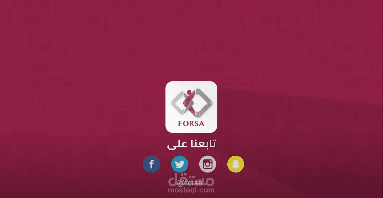 Motion graphic  for forsa app