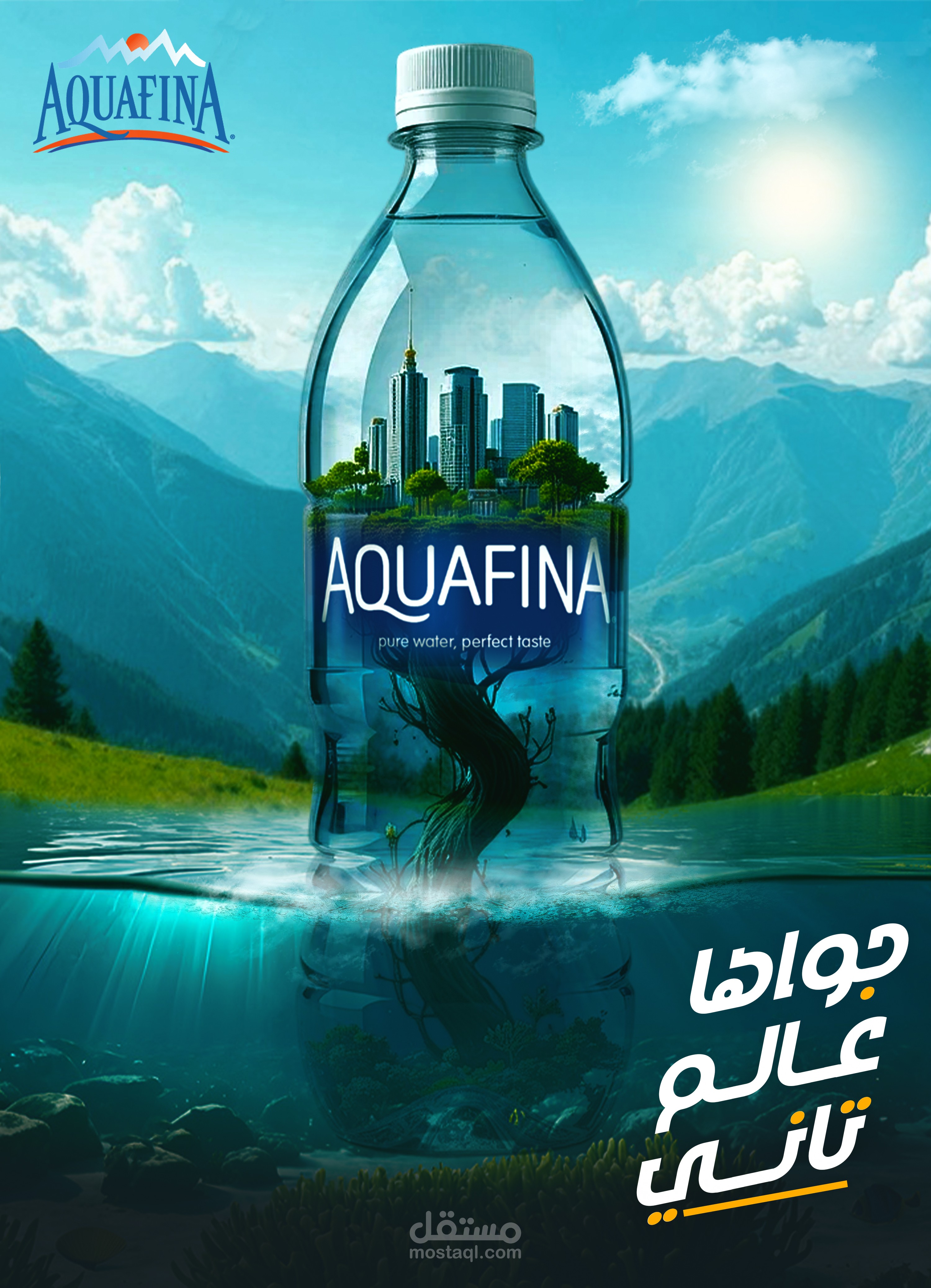 بوستر اعلاني(جواها عالم تاني)