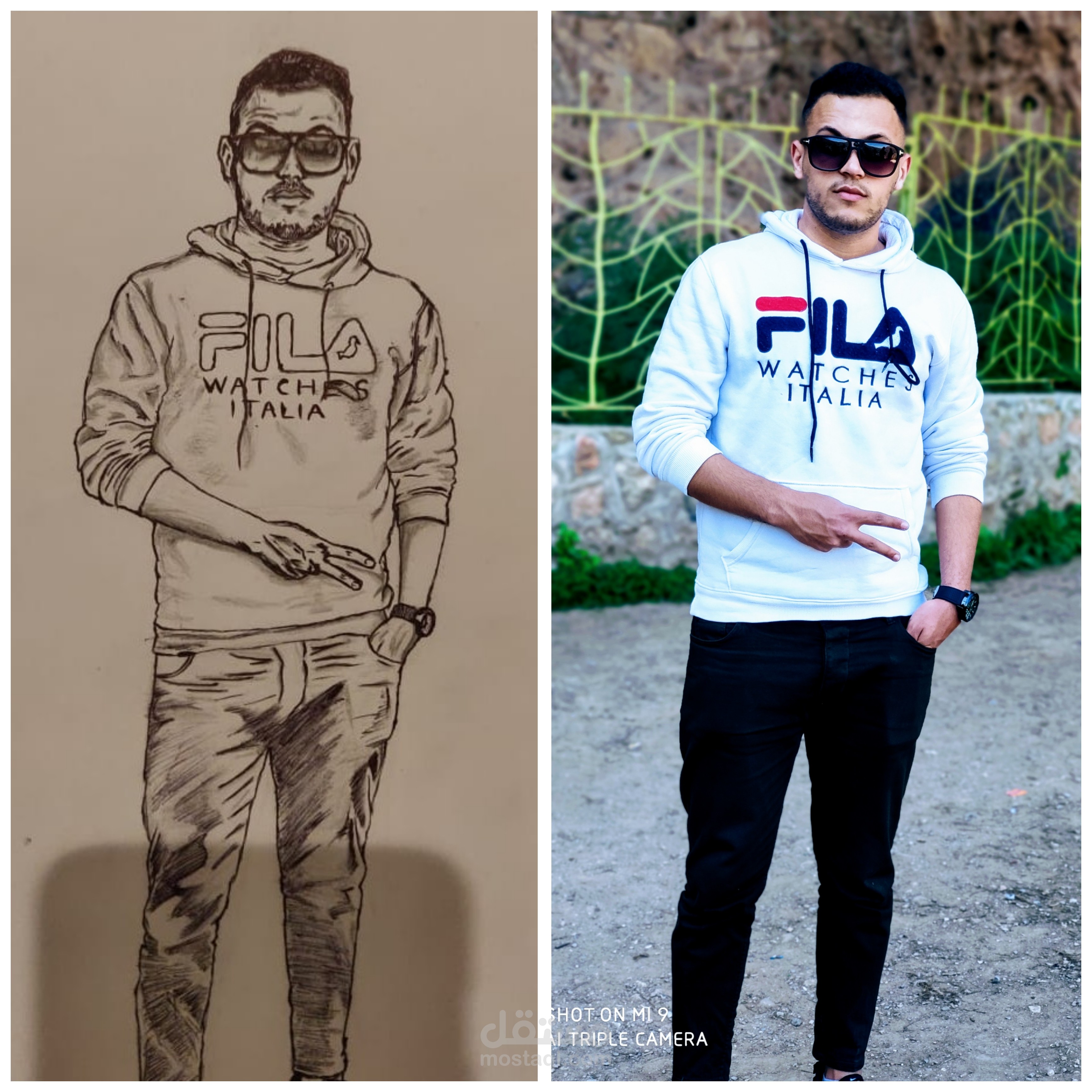 رسم بقلم الرصاص