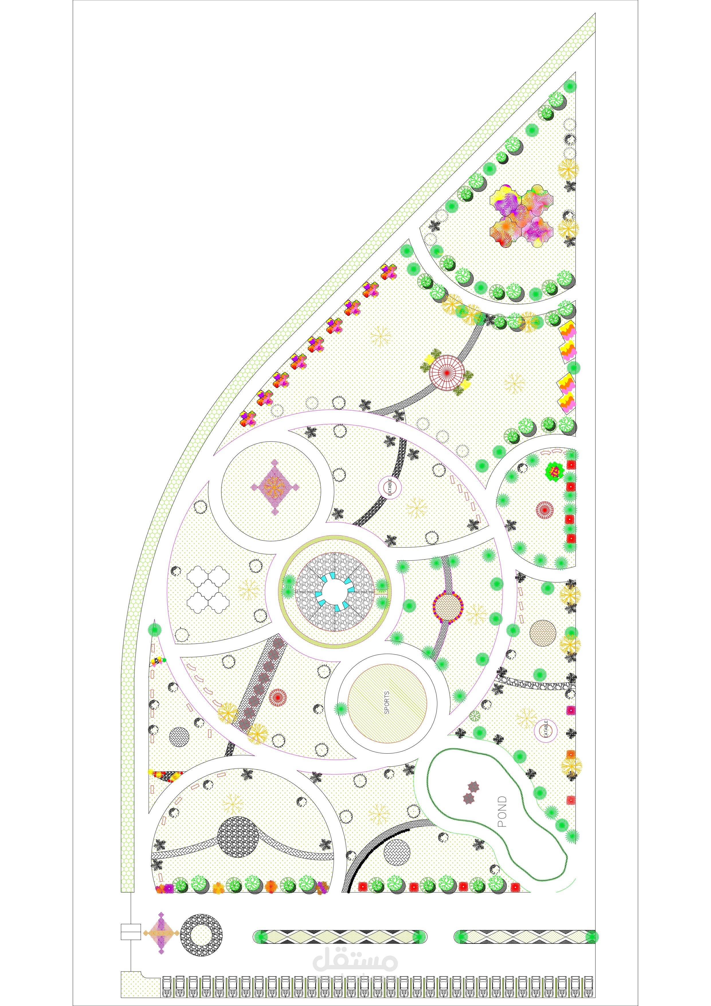 تصميم الحدائق والمساحات المفتوحة بنظرة معمارية وإبداعية