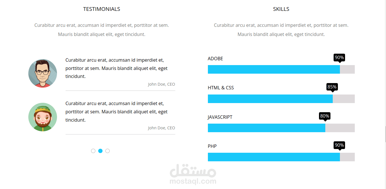 بناء صفحه ويب بالكامل للشاشات الصغيره و الكبيره باستخدام html and css and keyframes