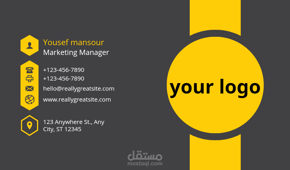 Business card design