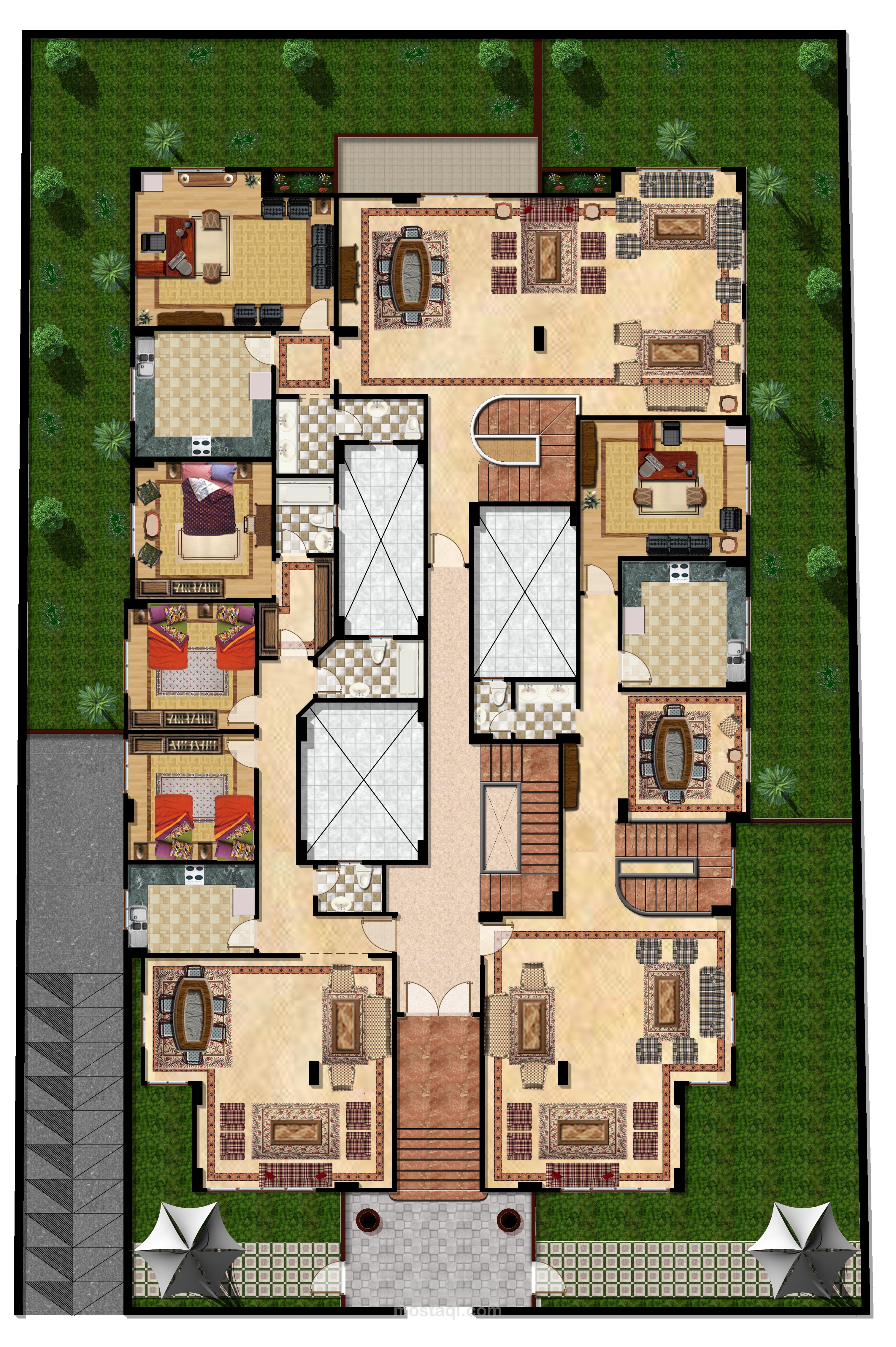 مشروع عمارة سكنية