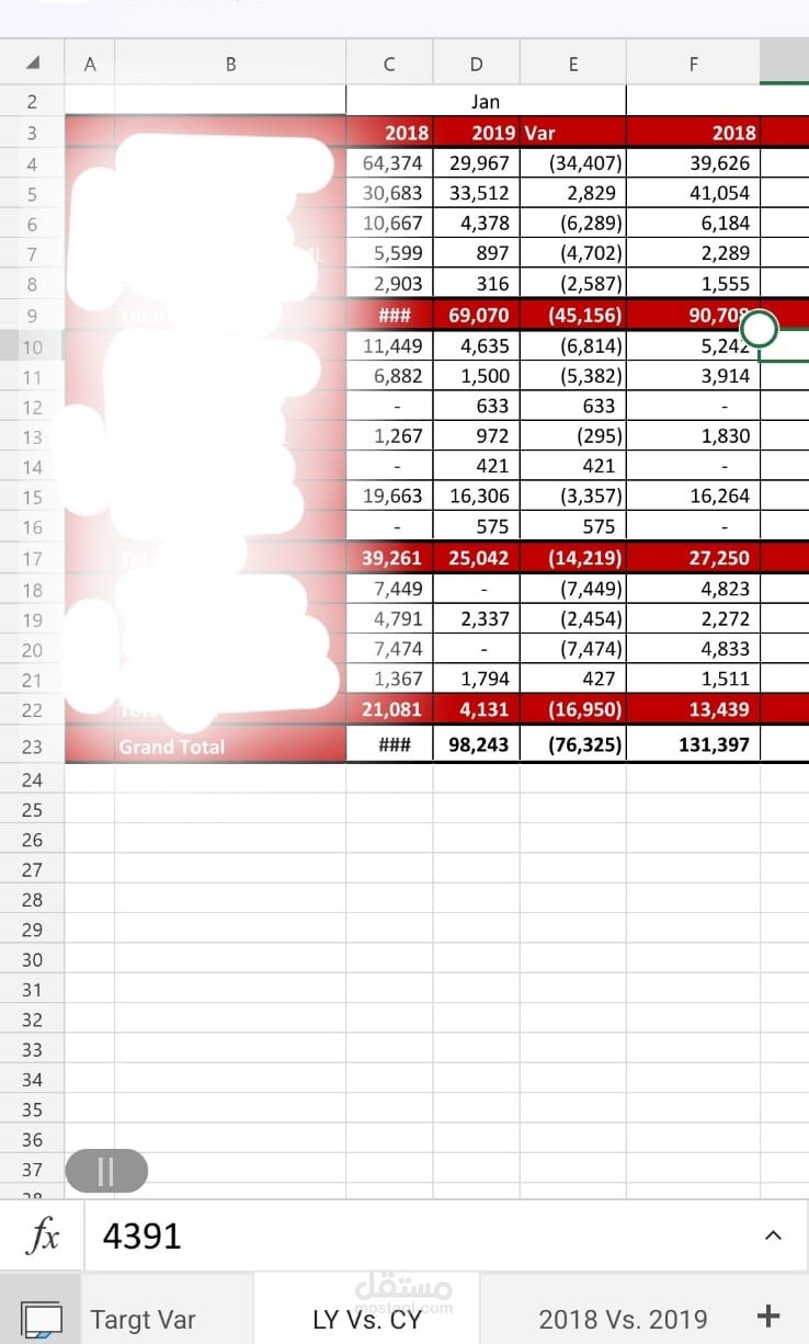 monthly planning report
