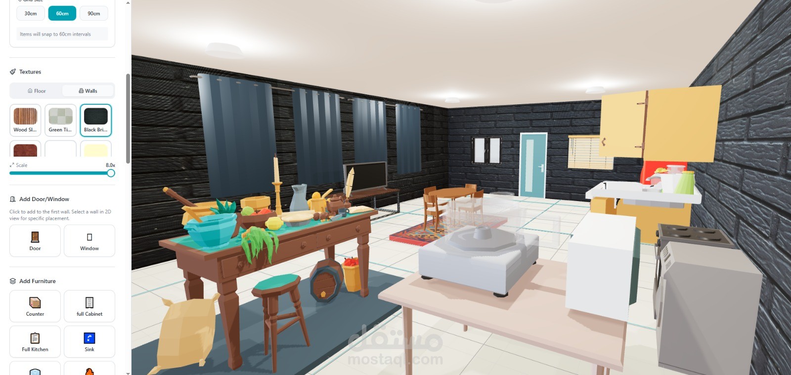 3D Kitchen Planner