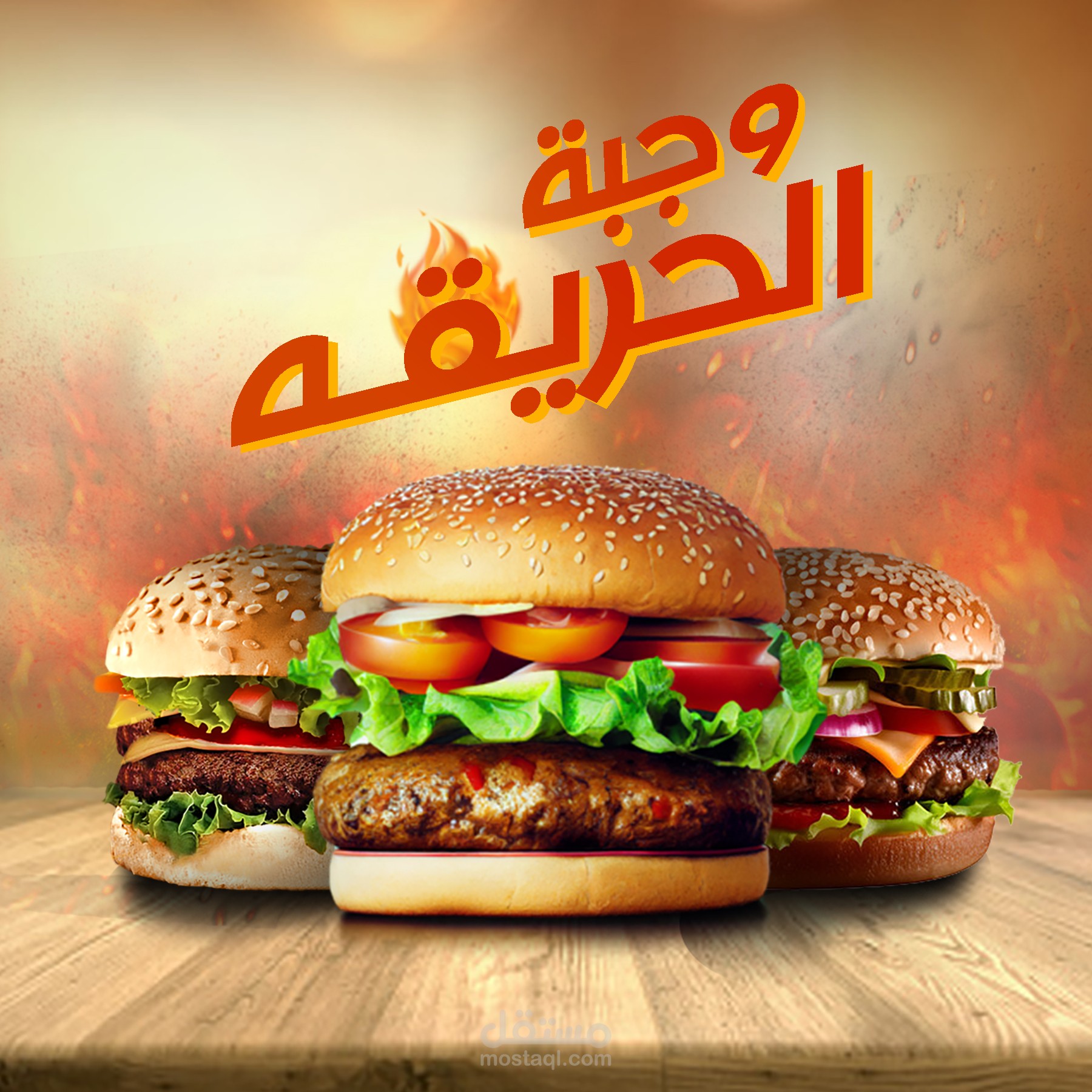 تصميم سوشيال ميديا لمطعم zacks