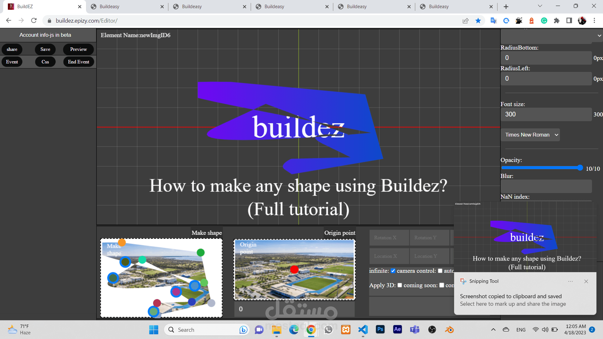 Make any shapes using css
