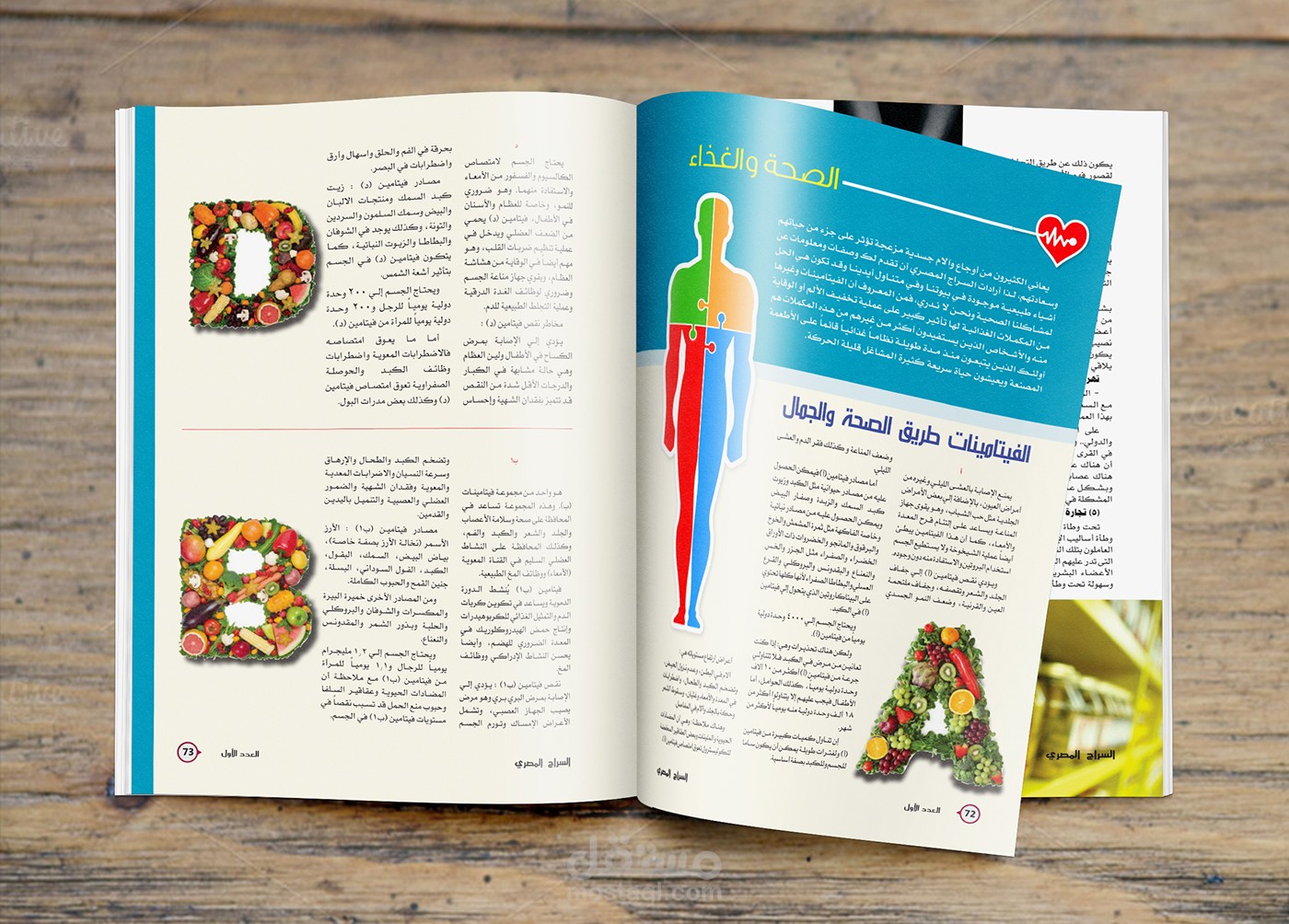 تصميم مجلات بإحترافية