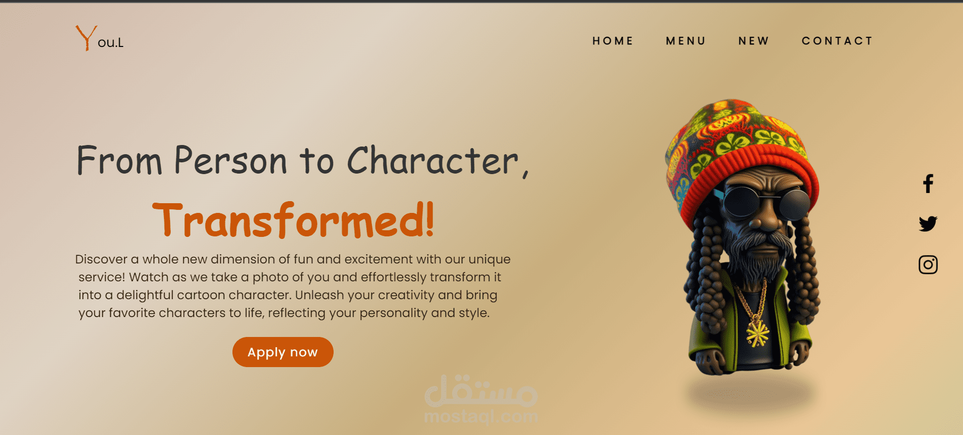 From Person to Character, Transformed!