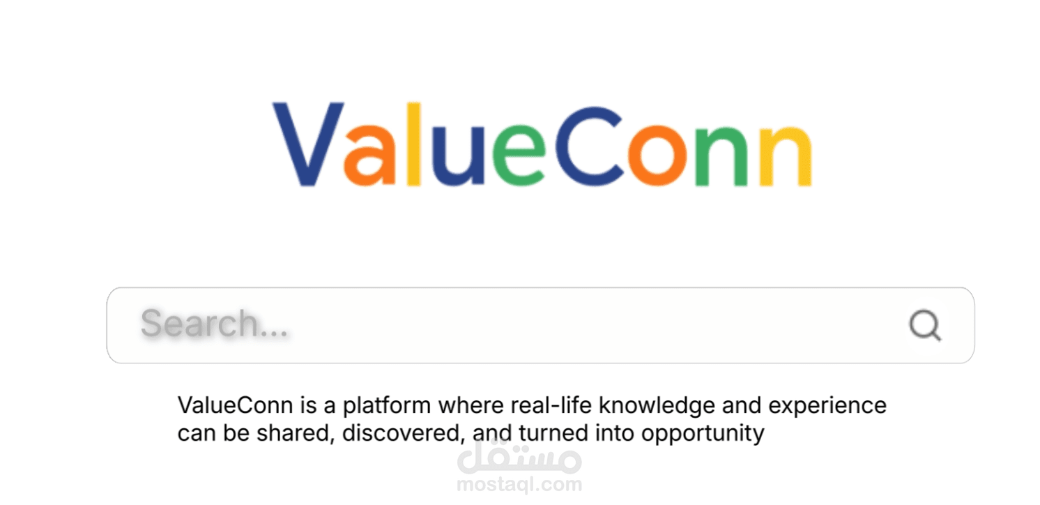 فيديو ui انميشن لموقع valueconn