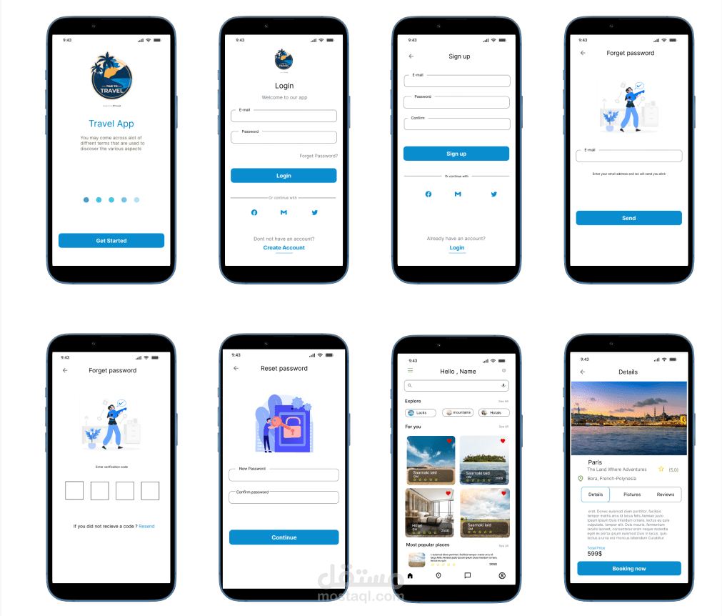 ابلكيشن عن السفر