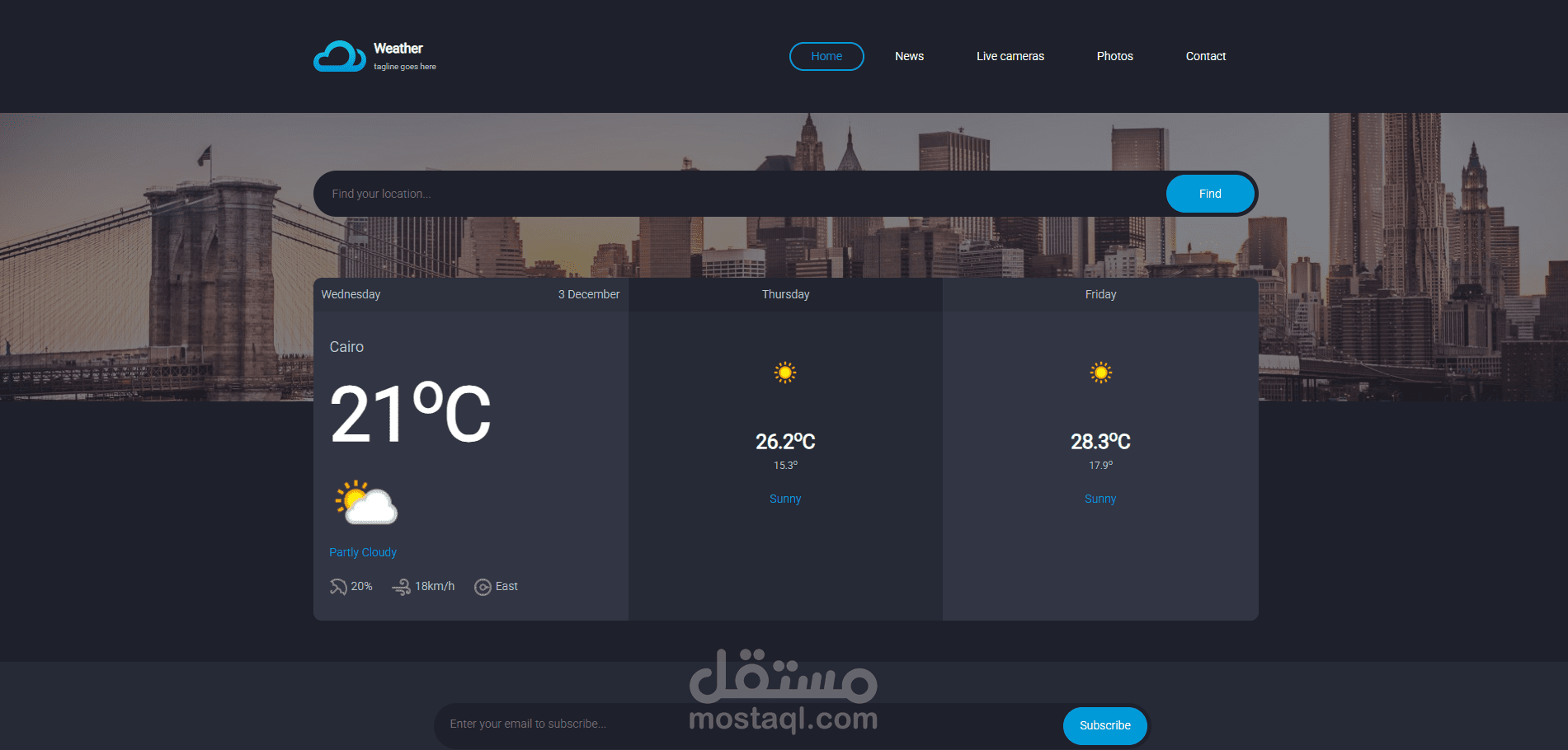 weather web