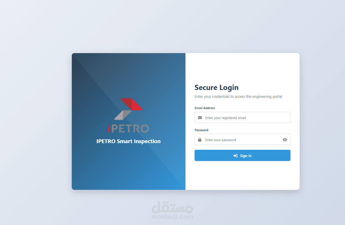 نظام الفحص الرقمي لشركة iPETRO - حل متكامل لإدارة فحوصات معدات النفط والغاز