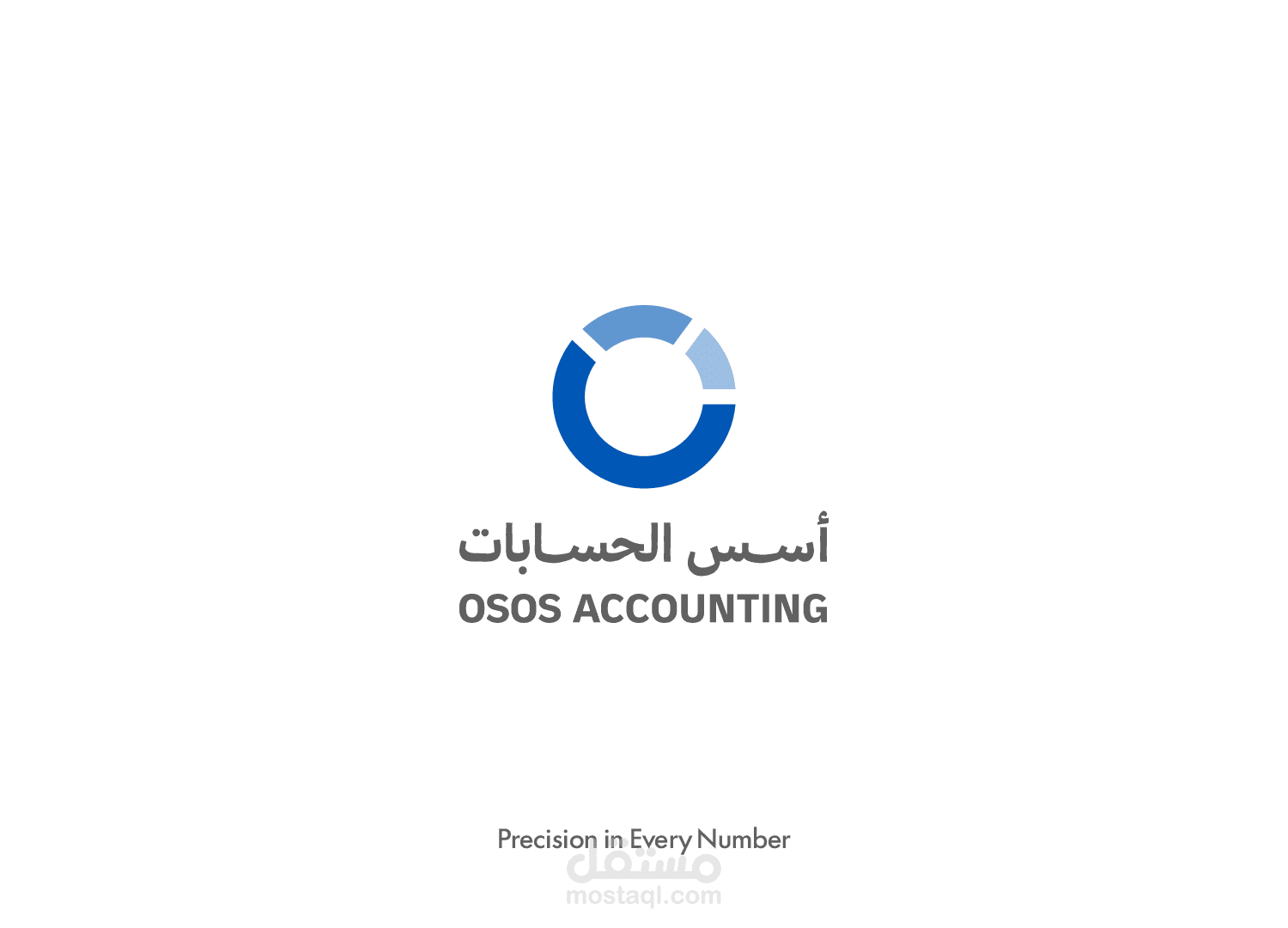 تصميم شعار وهوية مؤسسية لشركة محاسبة واستشارات مالية ـ Osos Accounting