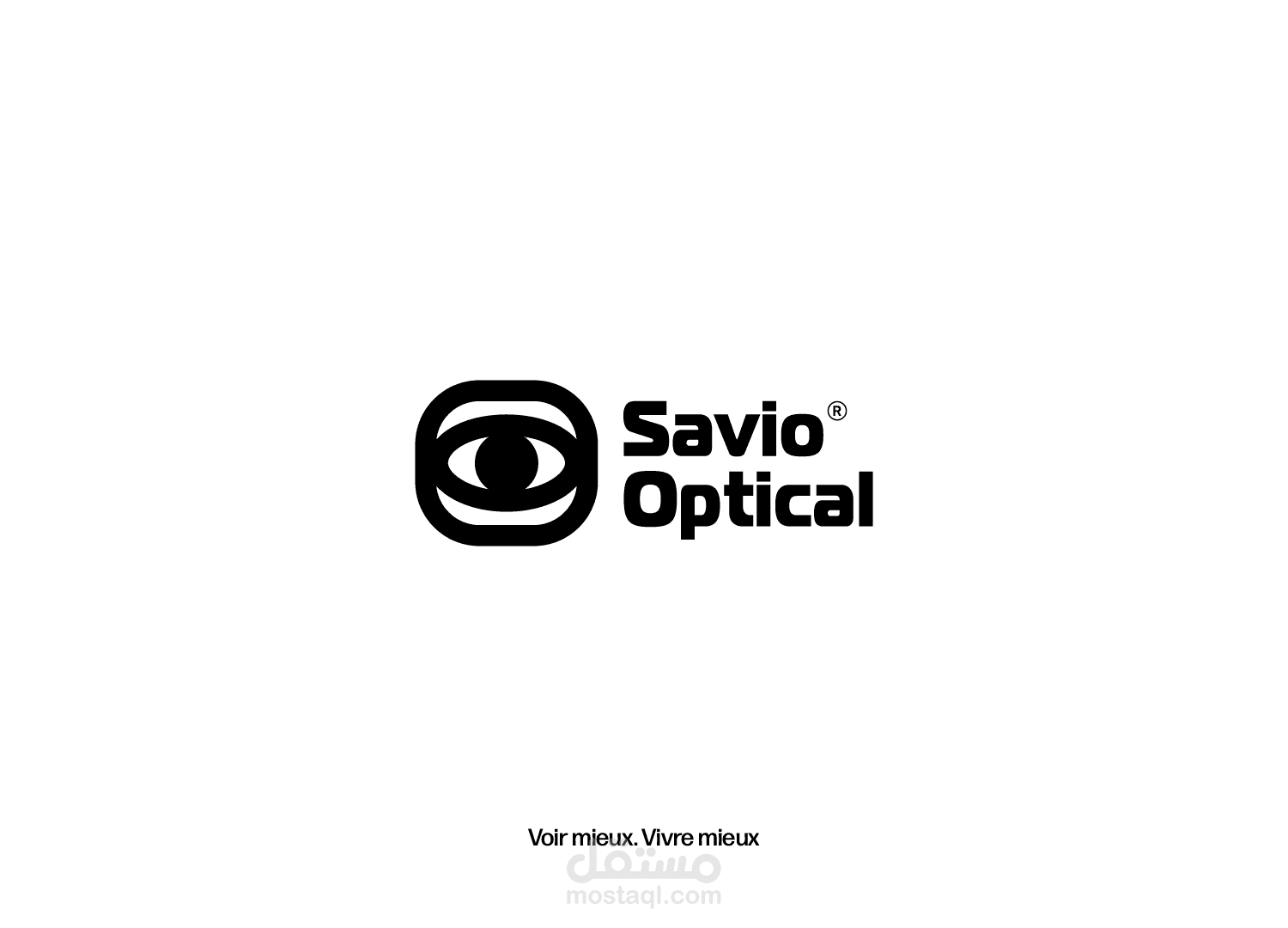 تصميم هوية بصرية متكاملة لعلامة - SAVIO OPTICAL