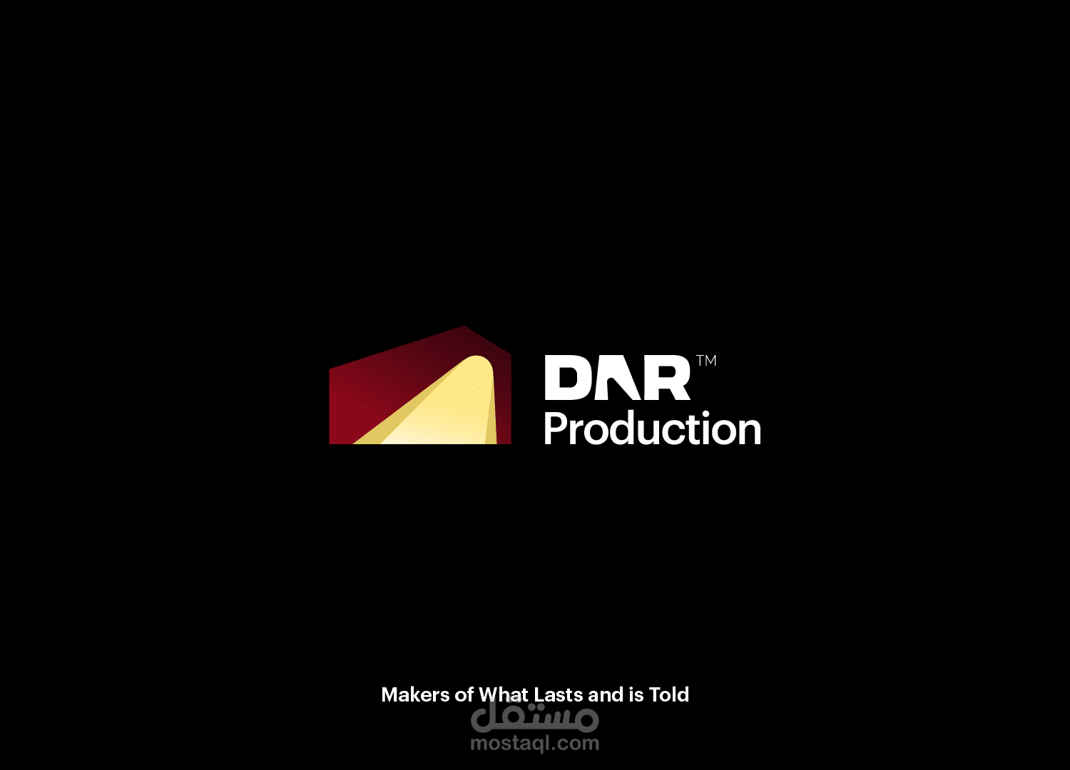 تصميم هوية بصرية لشركة إنتاج إبداعية - Dar Production