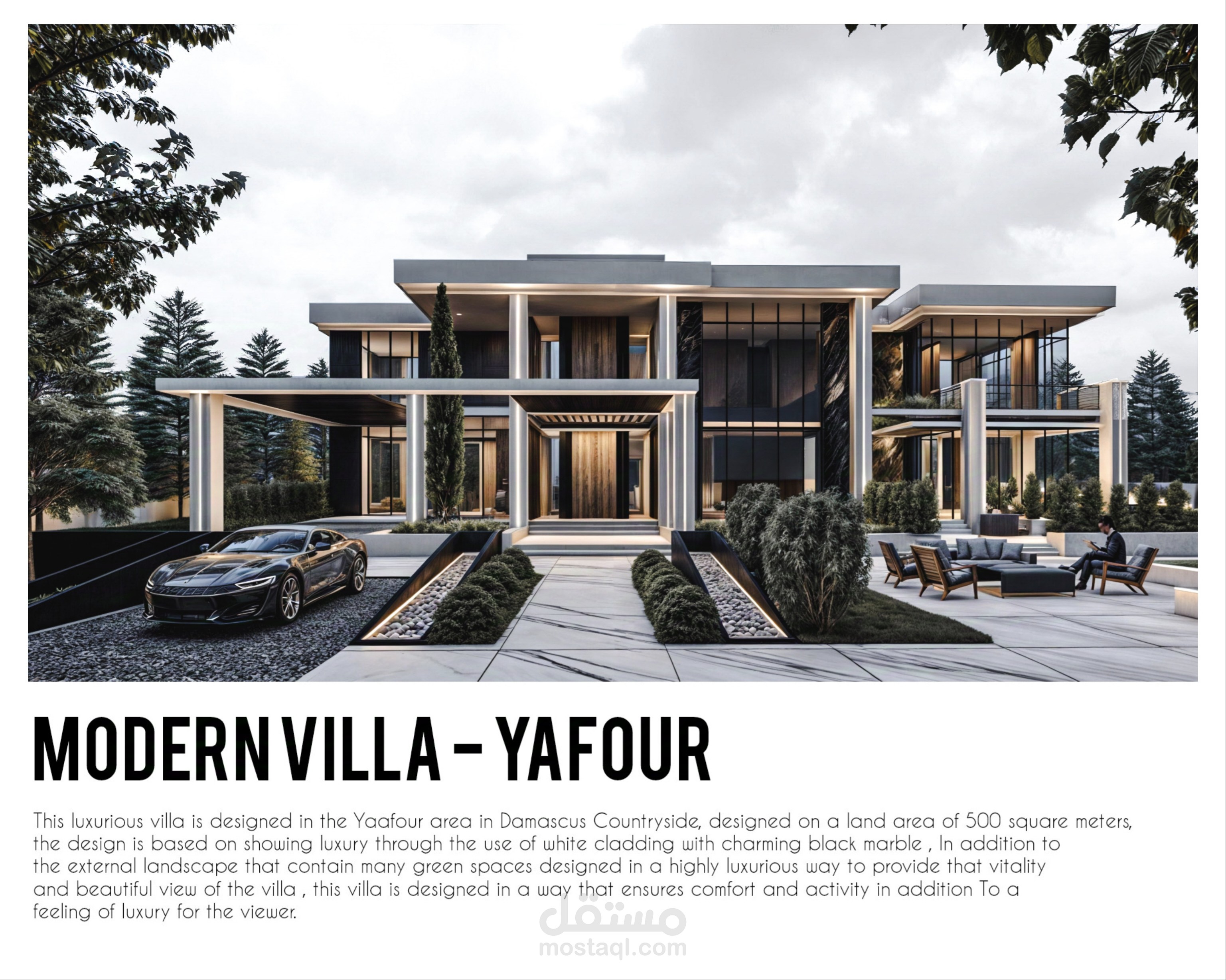 Modern villa - yafour town