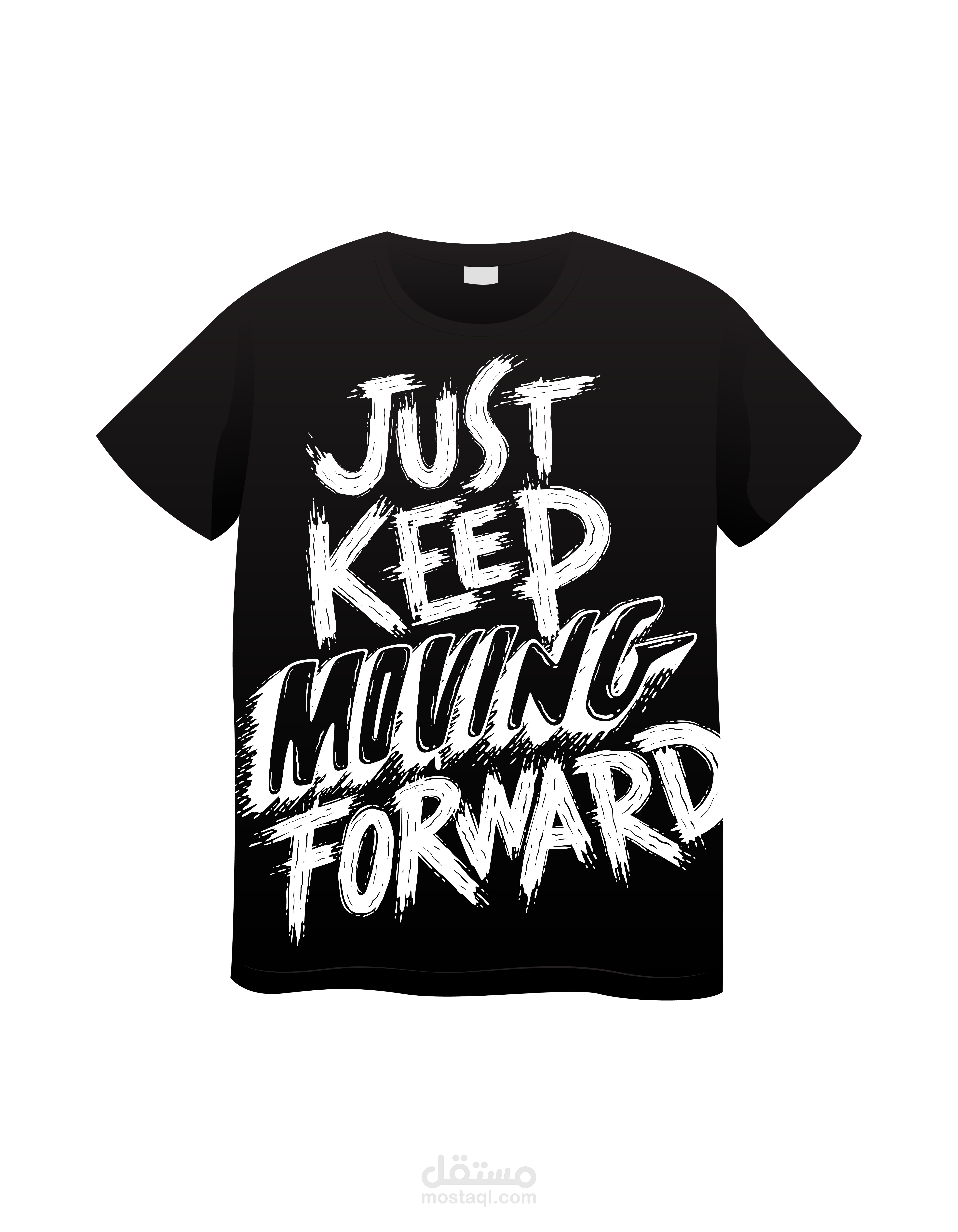 تصميم تيشرتات بشعارات متنوعه