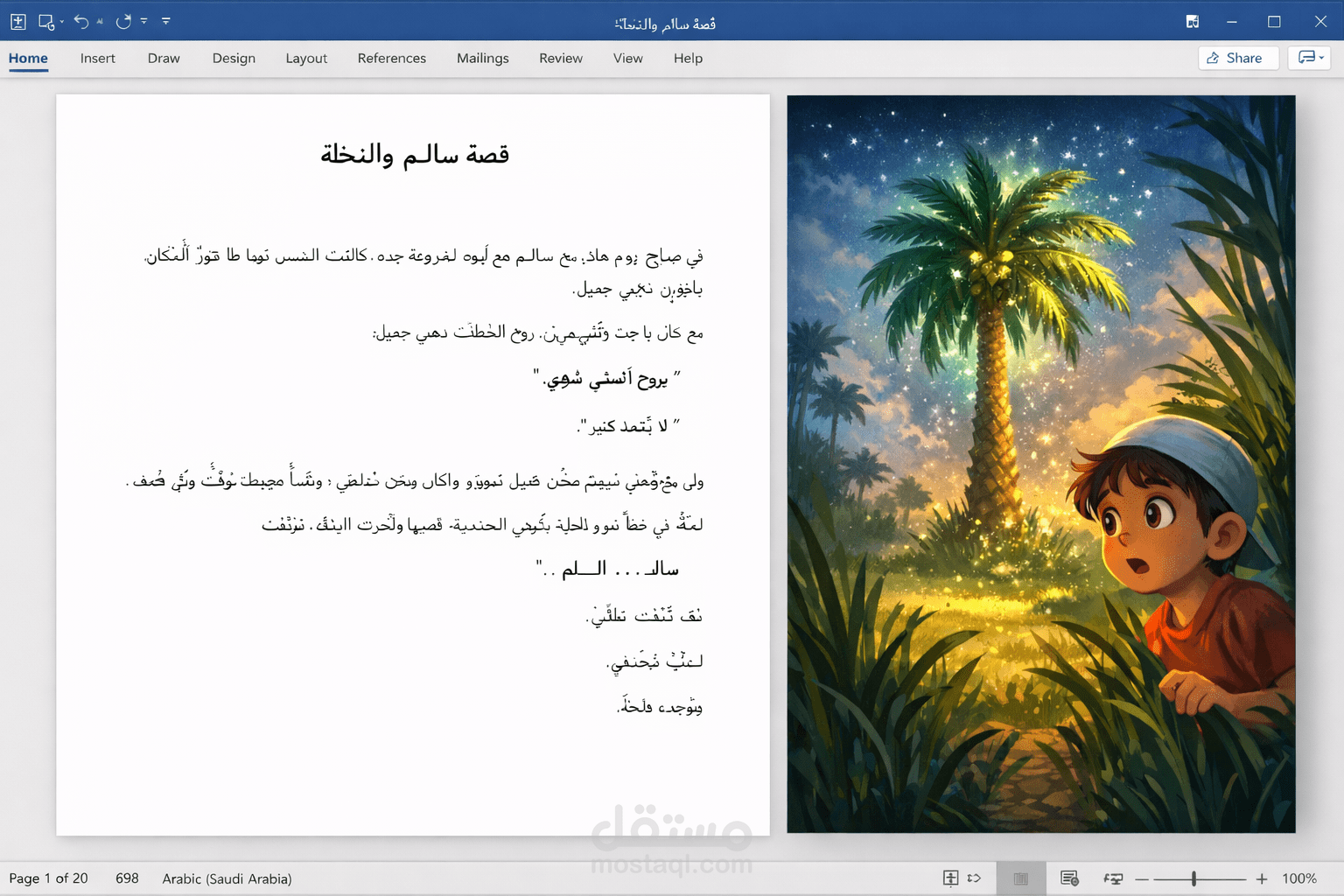 قصة قصيرة للاطفال