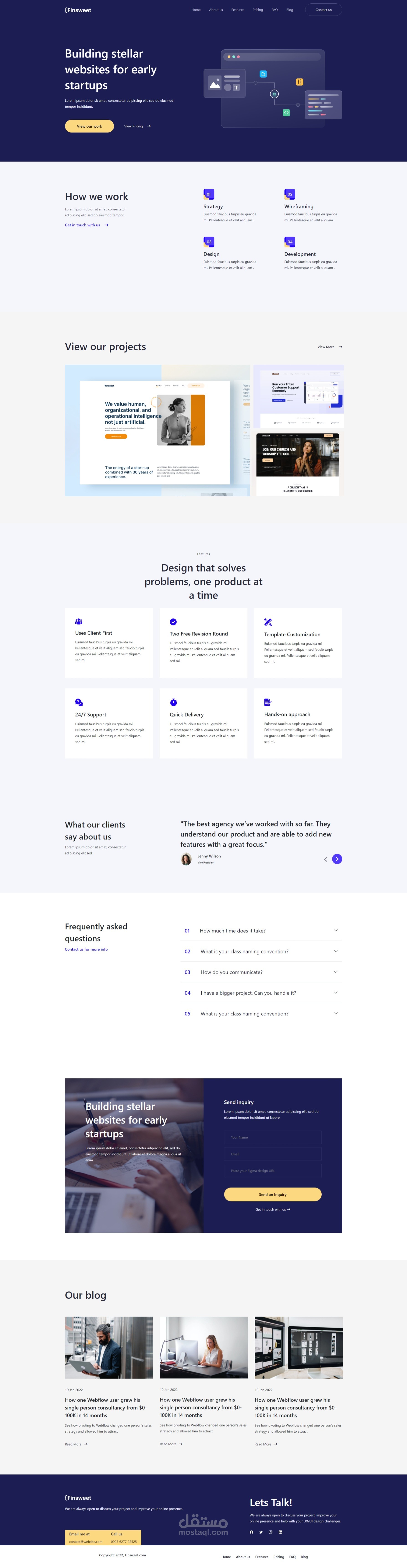Landing Page