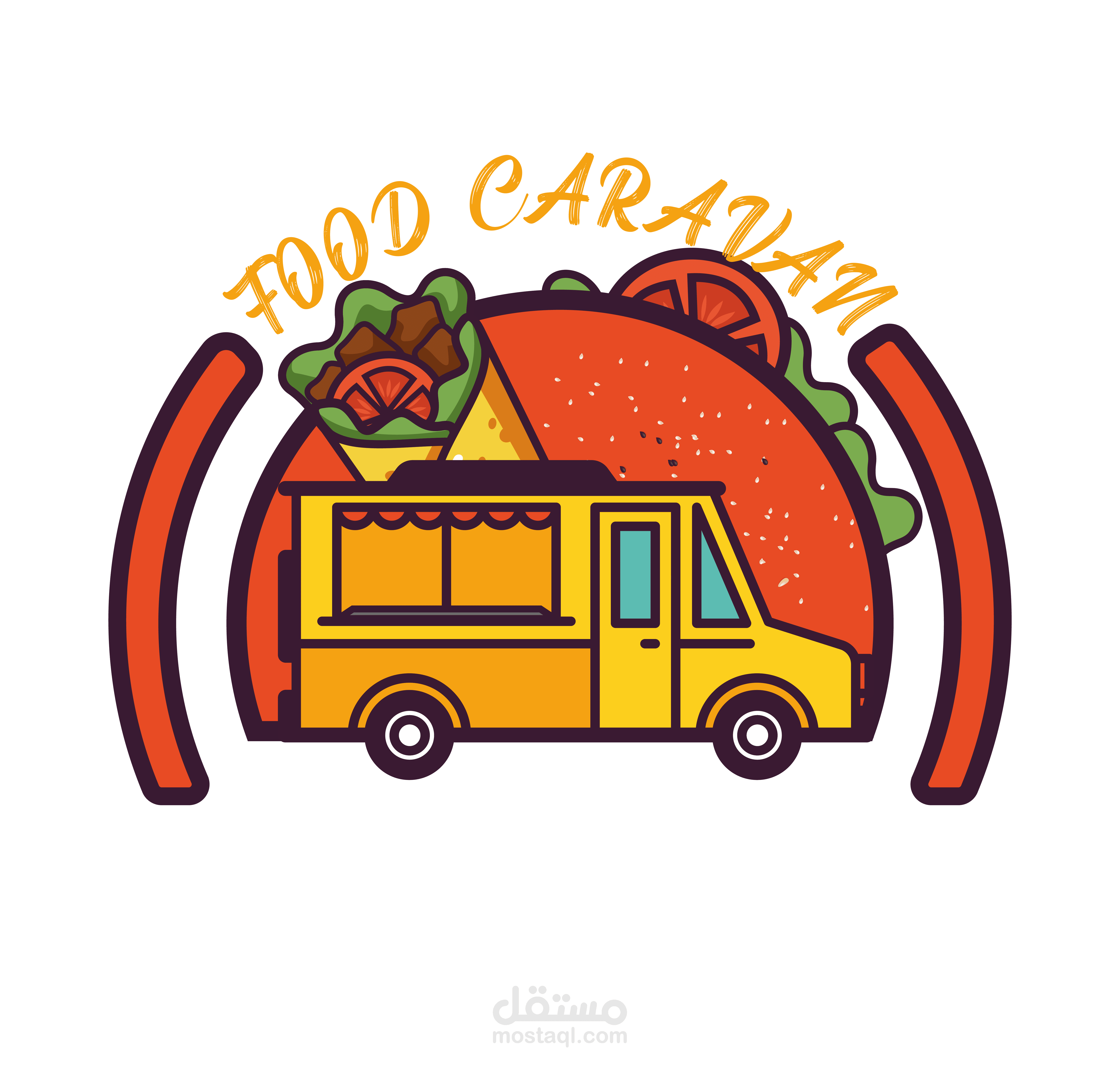 food caravan logo