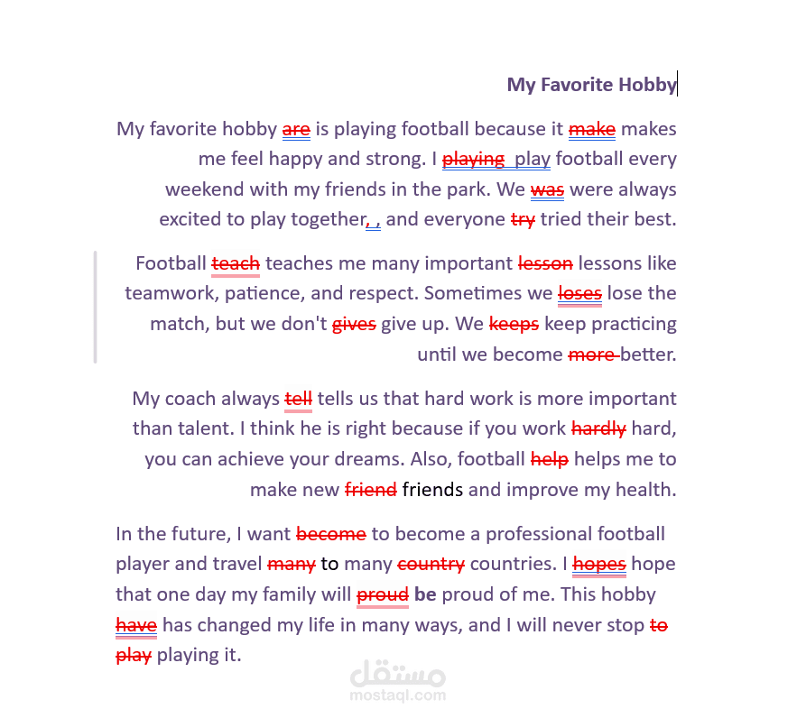 proofreading