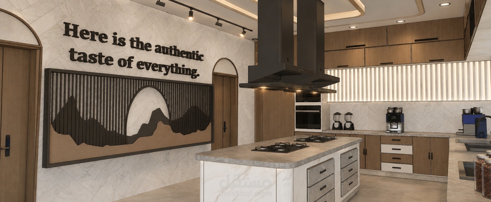 تصميم داخلي مطبخ
