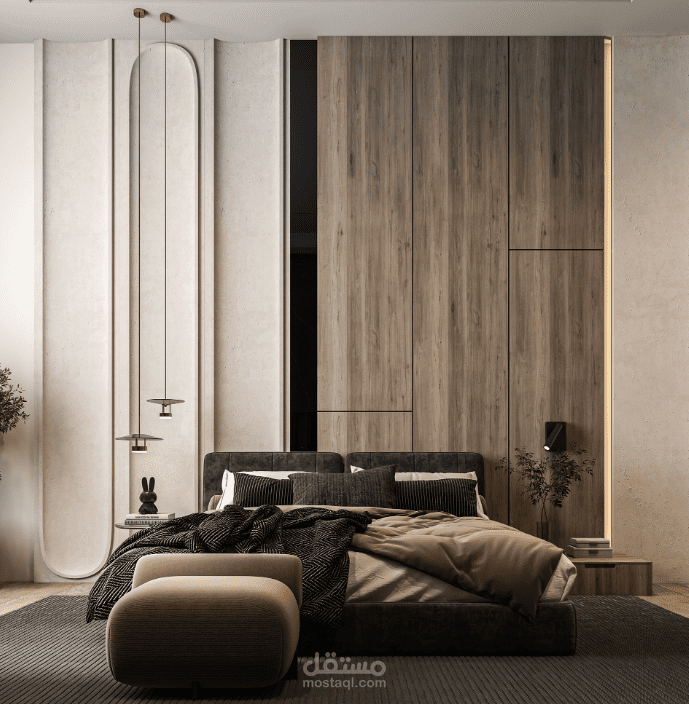 تصميم غرفة نوم بطابع مودرن