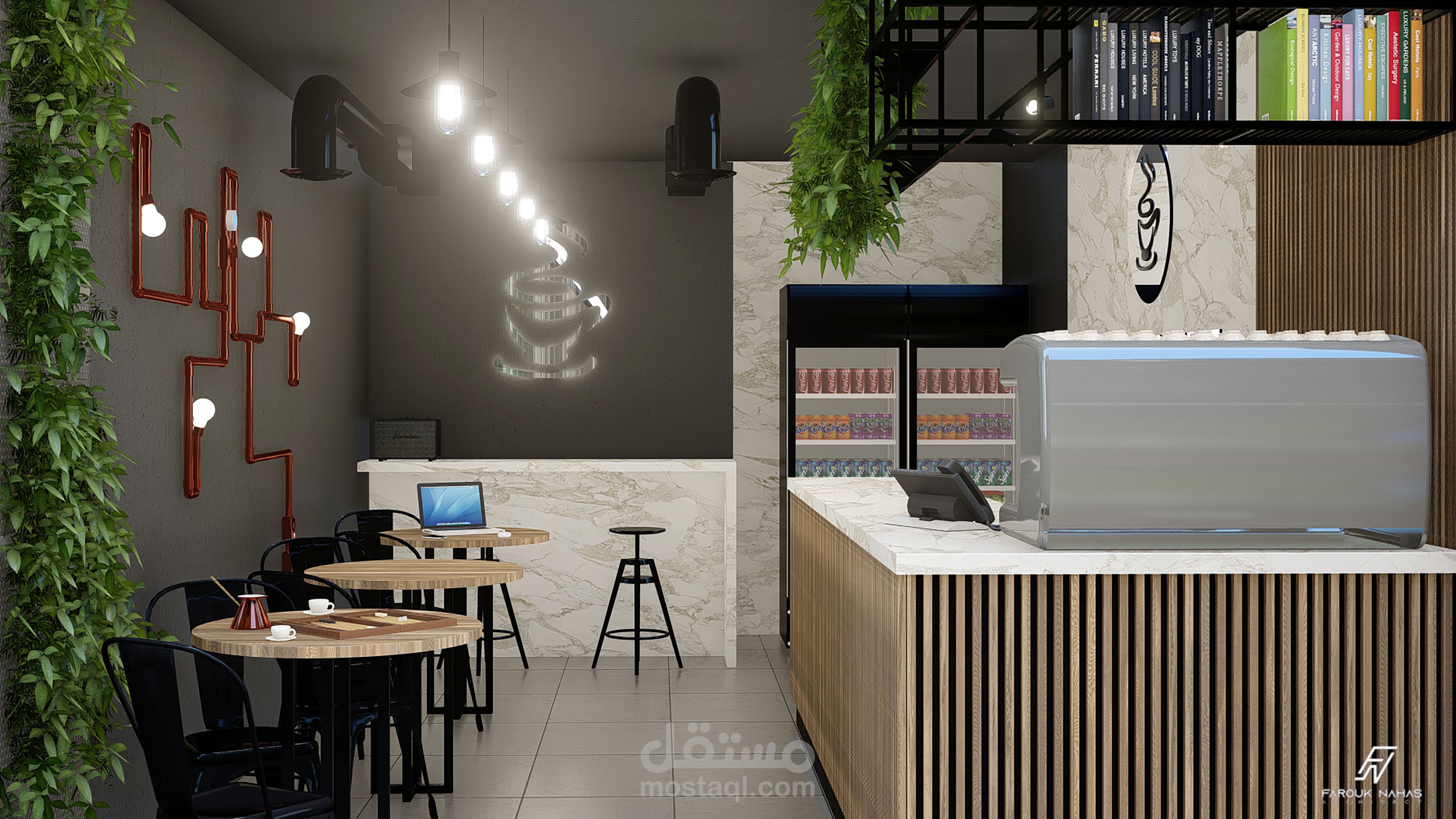 تصميم كوفي شوب