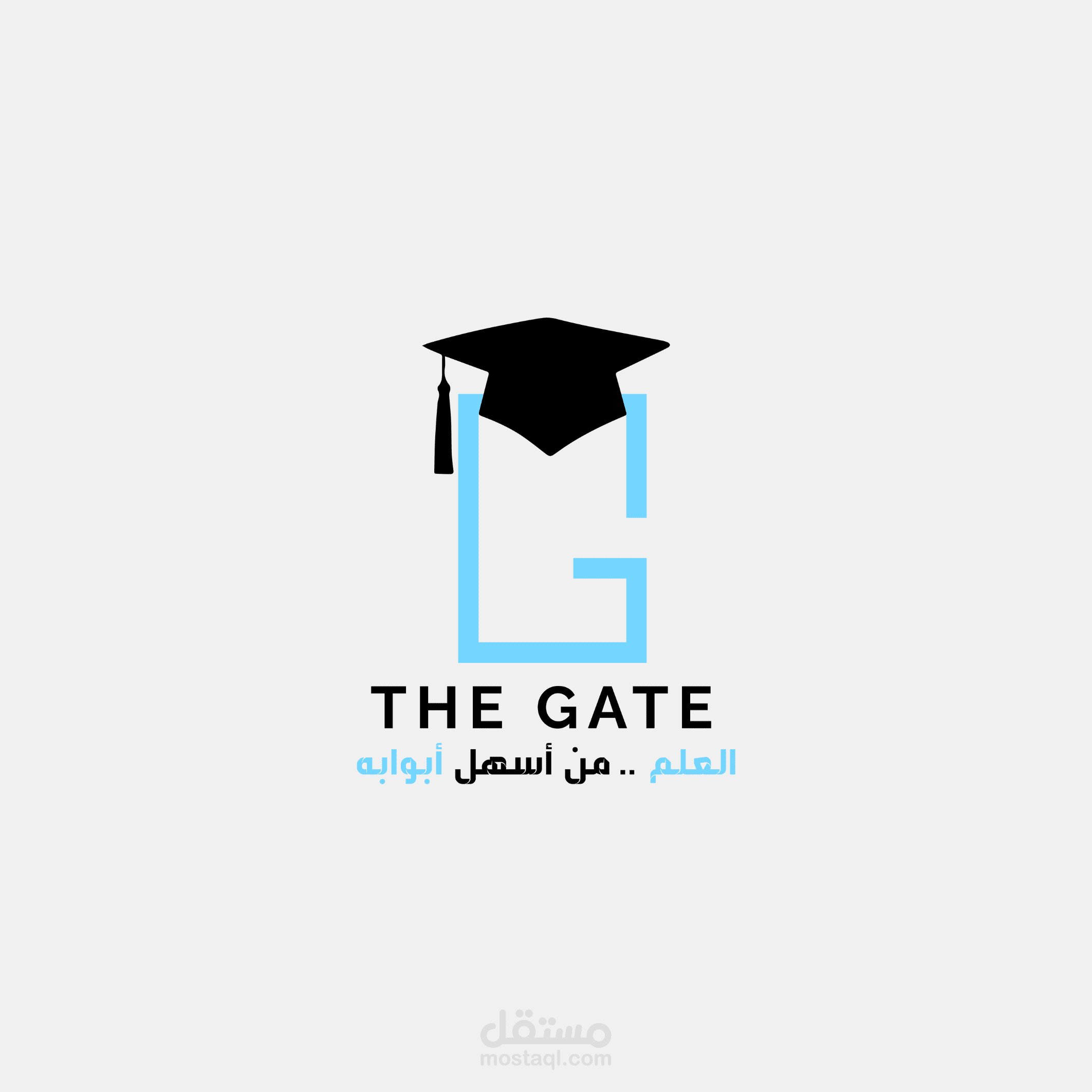 تصميم هوية بصرية كاملة لمشروع THE GATE