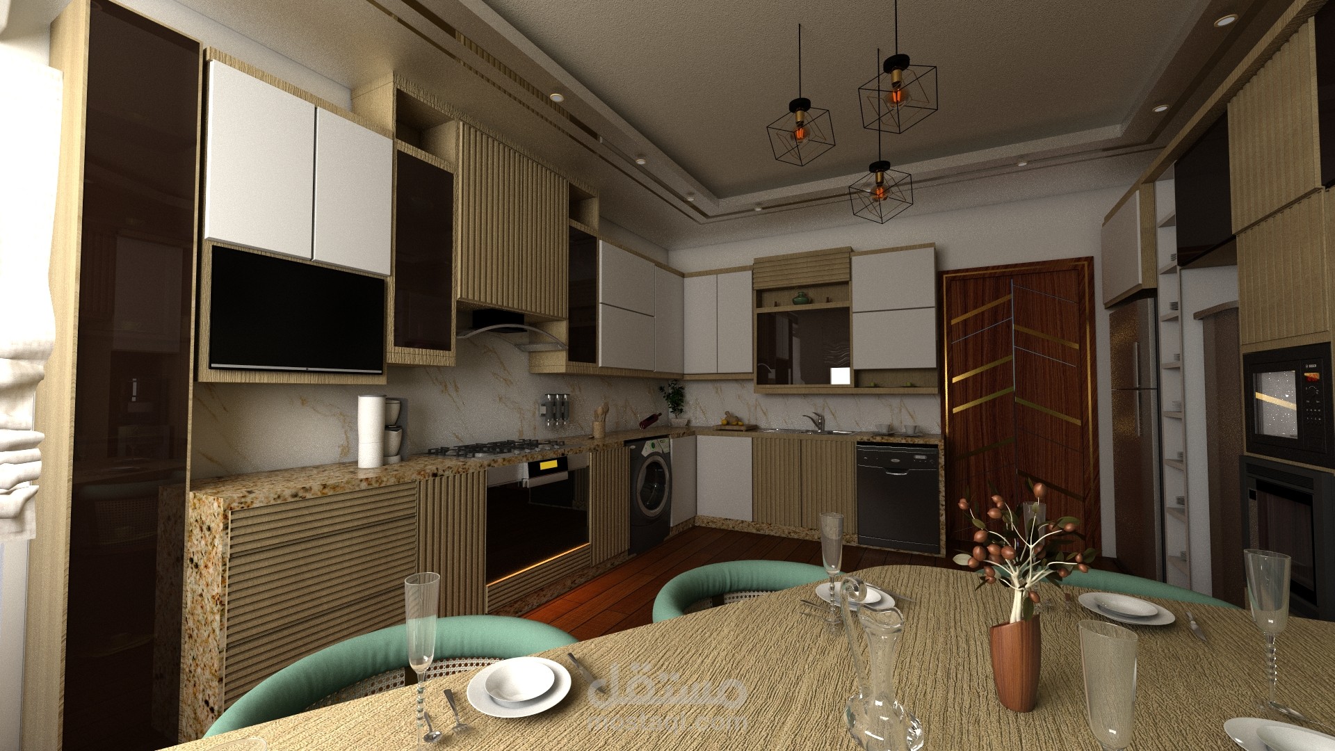 تصميم مطبخ