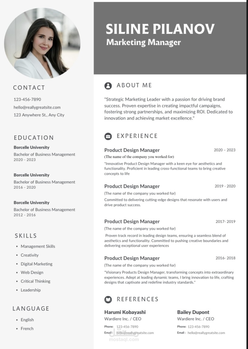 عمل cv إحترافي في ساعة واحدة
