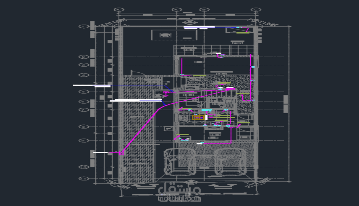اعداد مخططات هندسية