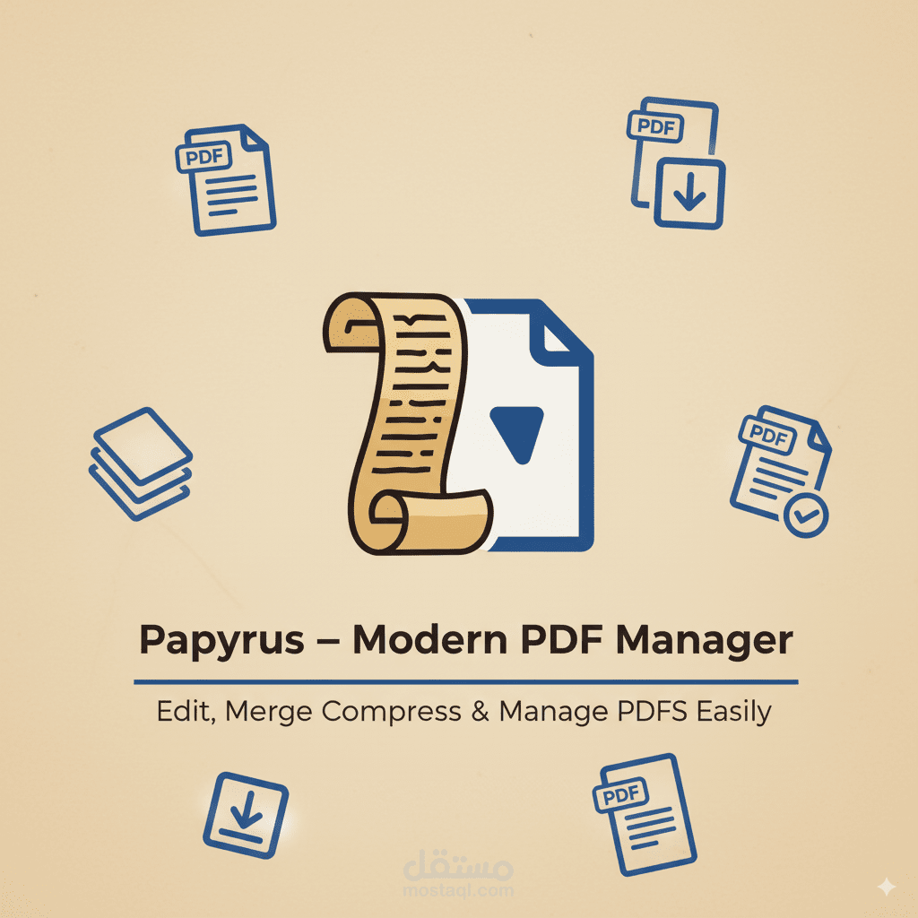 Papyrus PDF Manager – تطبيق ويب لإدارة ملفات PDF