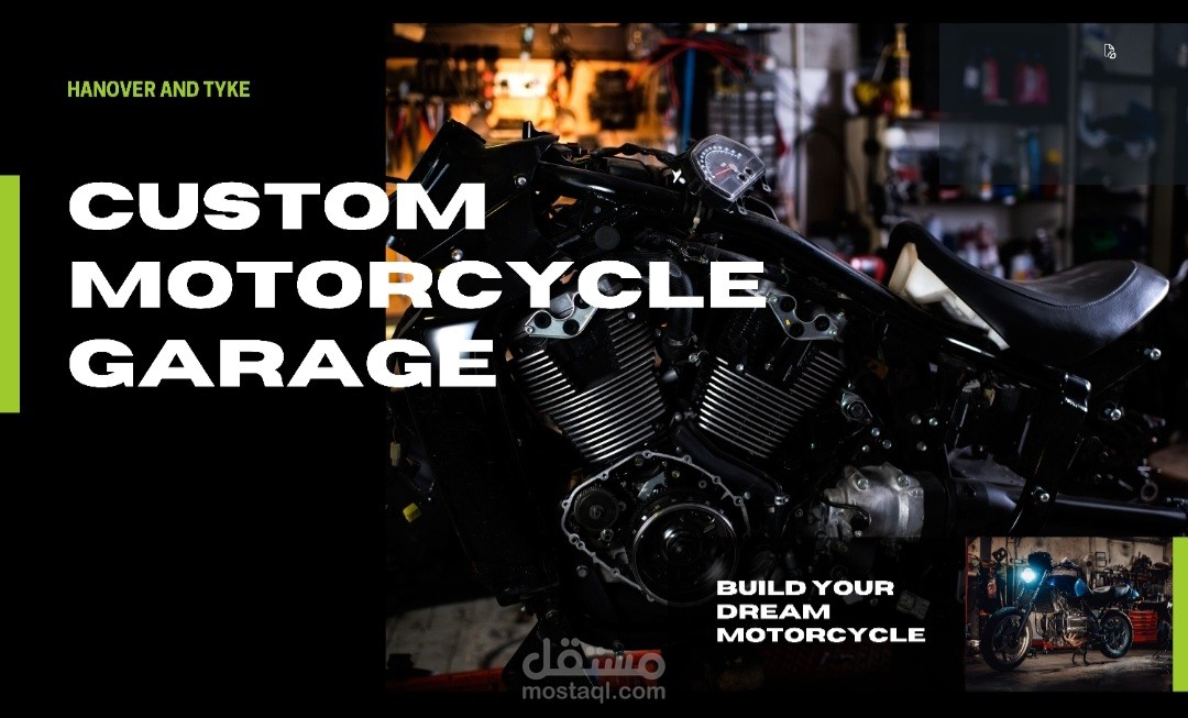 عمل عرض تقديمي لمركز صيانة الدرجات البخارية