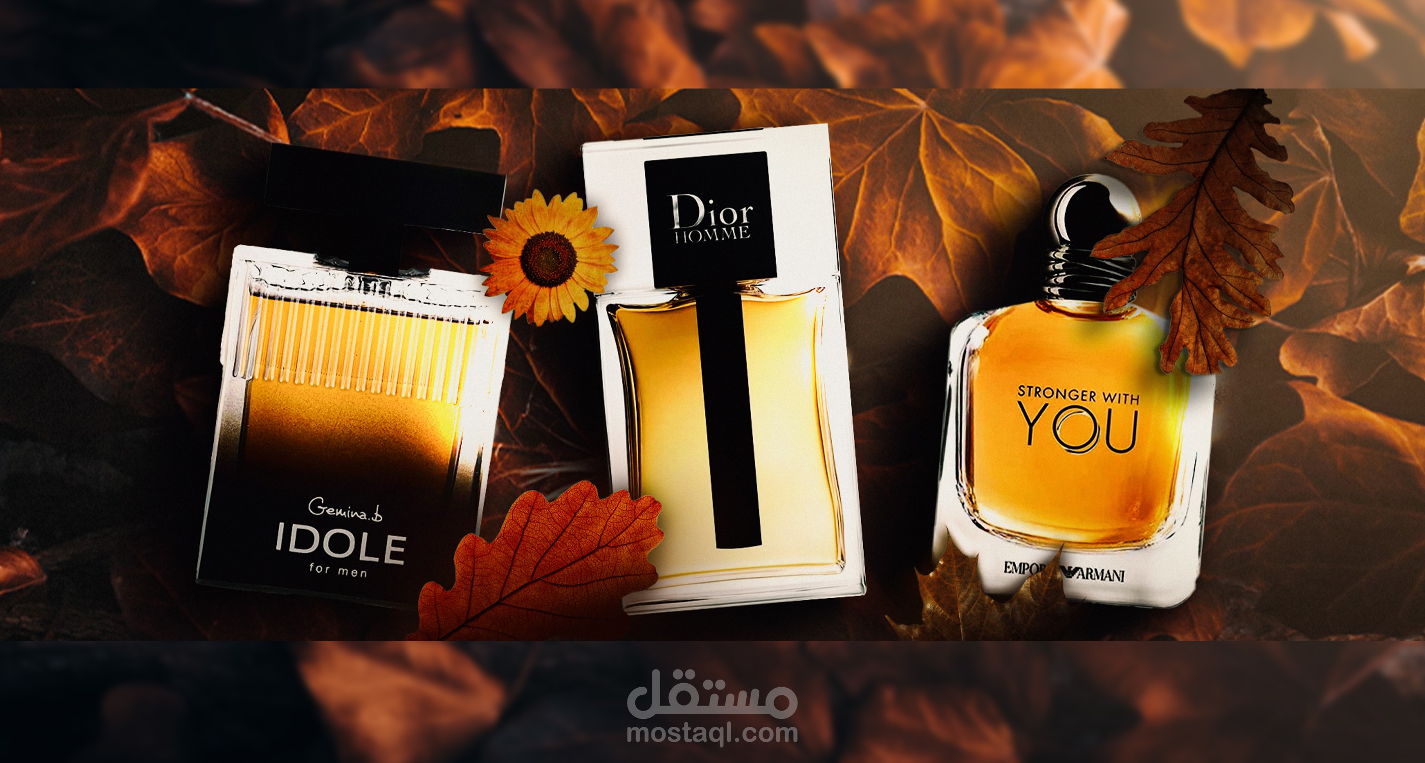 Instagram post design with website banner and campaign
