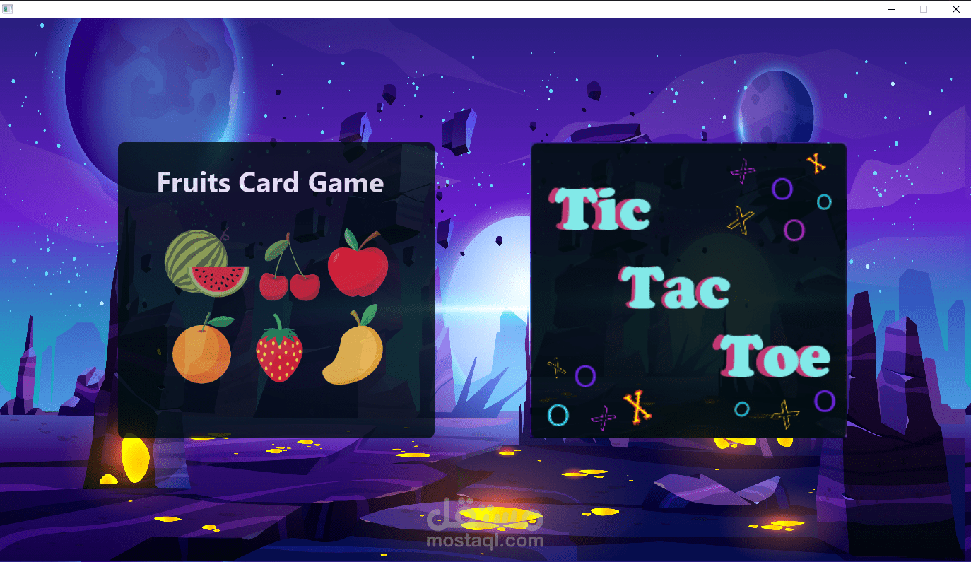 لعبة Tic-Tac-Toe