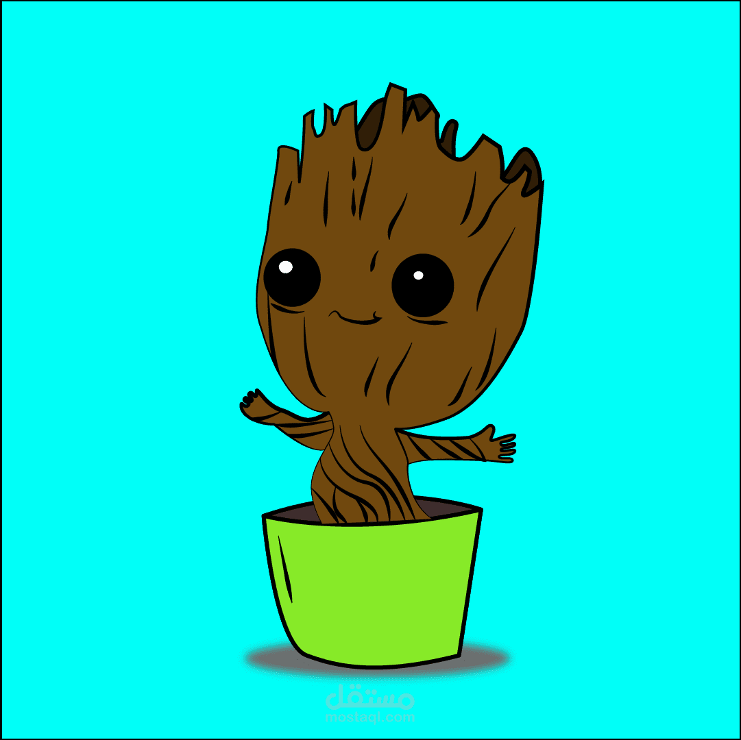 شجيرة متفائلة